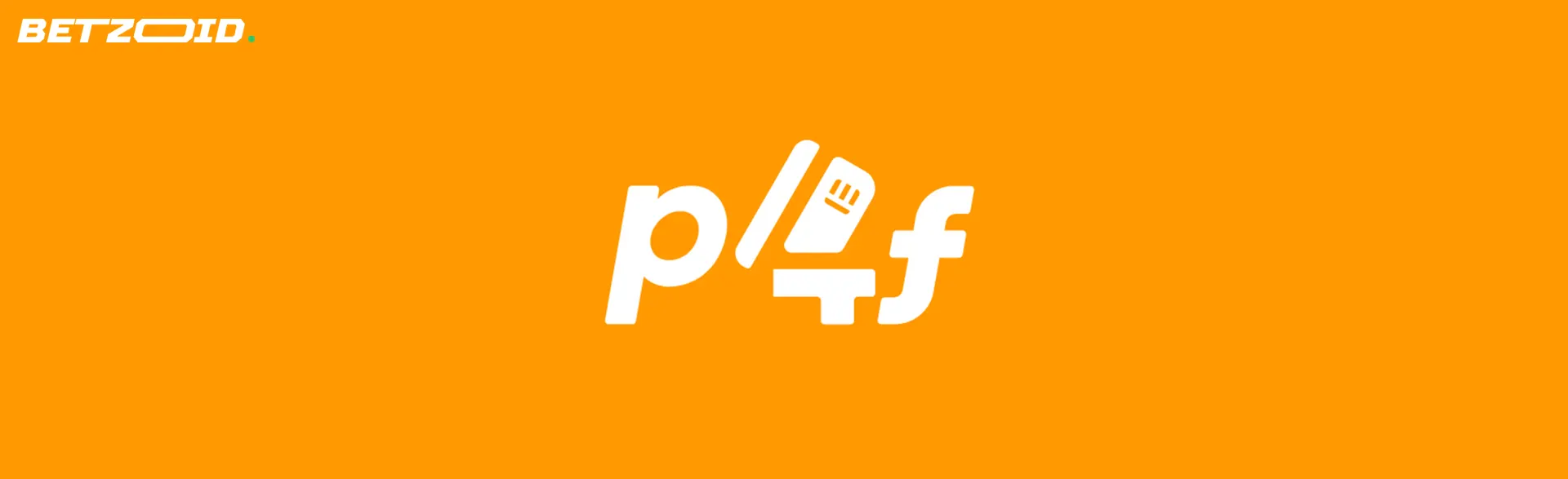 Logotipo da Pay4Fun em fundo laranja.