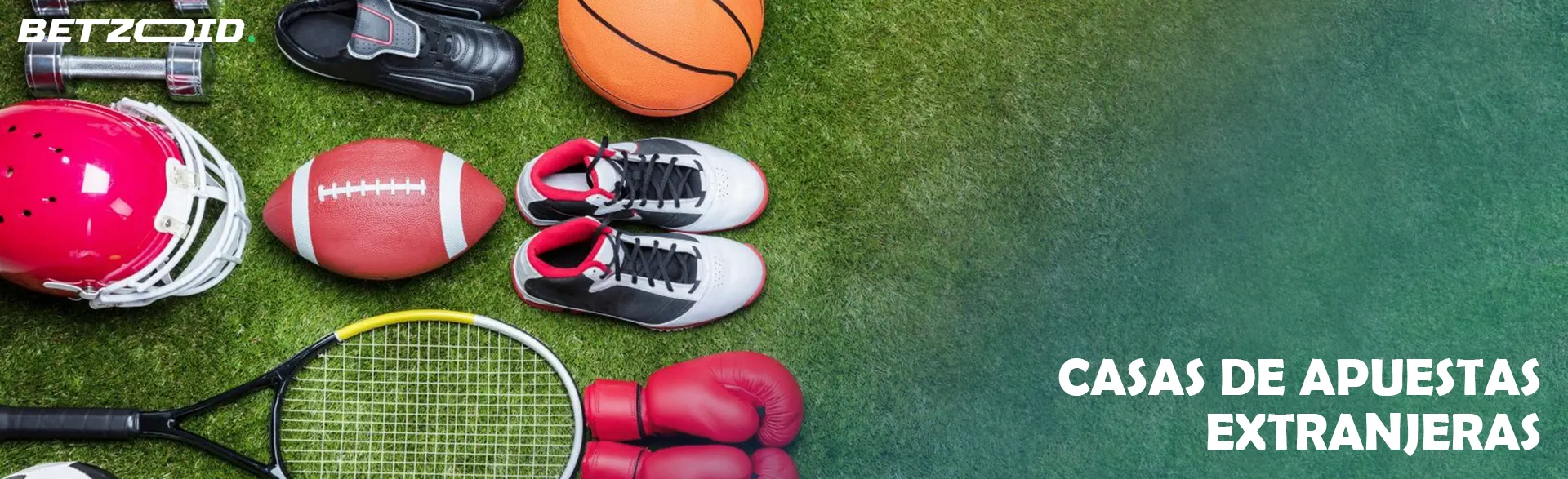 Varios equipos deportivos sobre el césped.