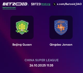 Beijing Guoan - Qingdao Jonoon