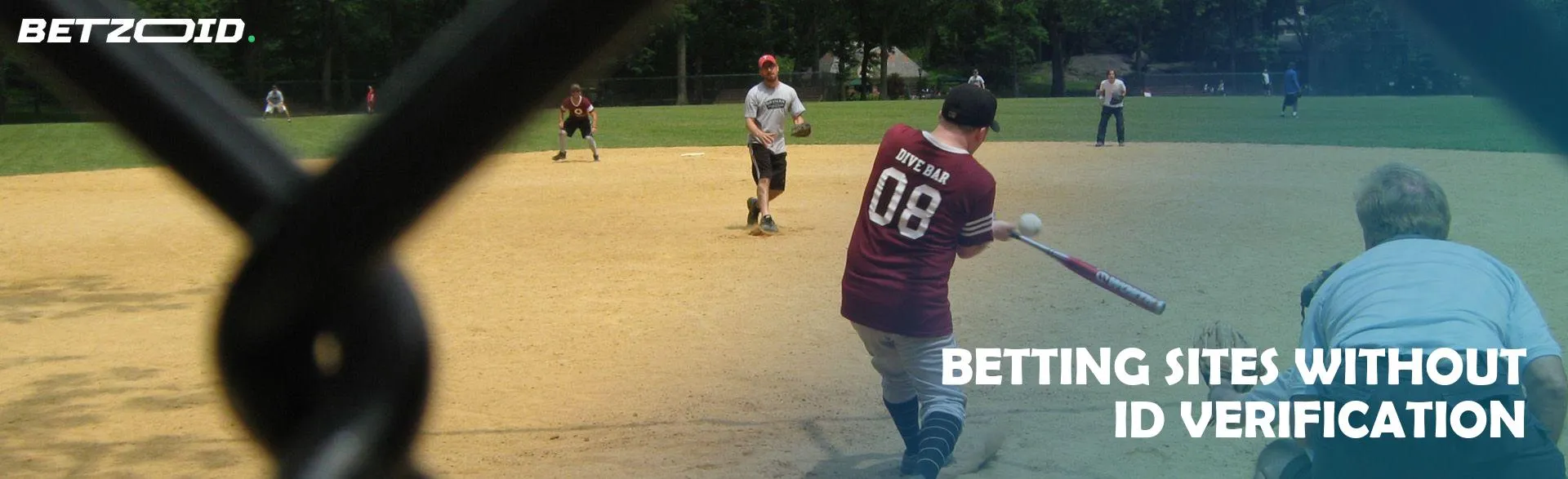 The moment of baseball players playing on the court.
