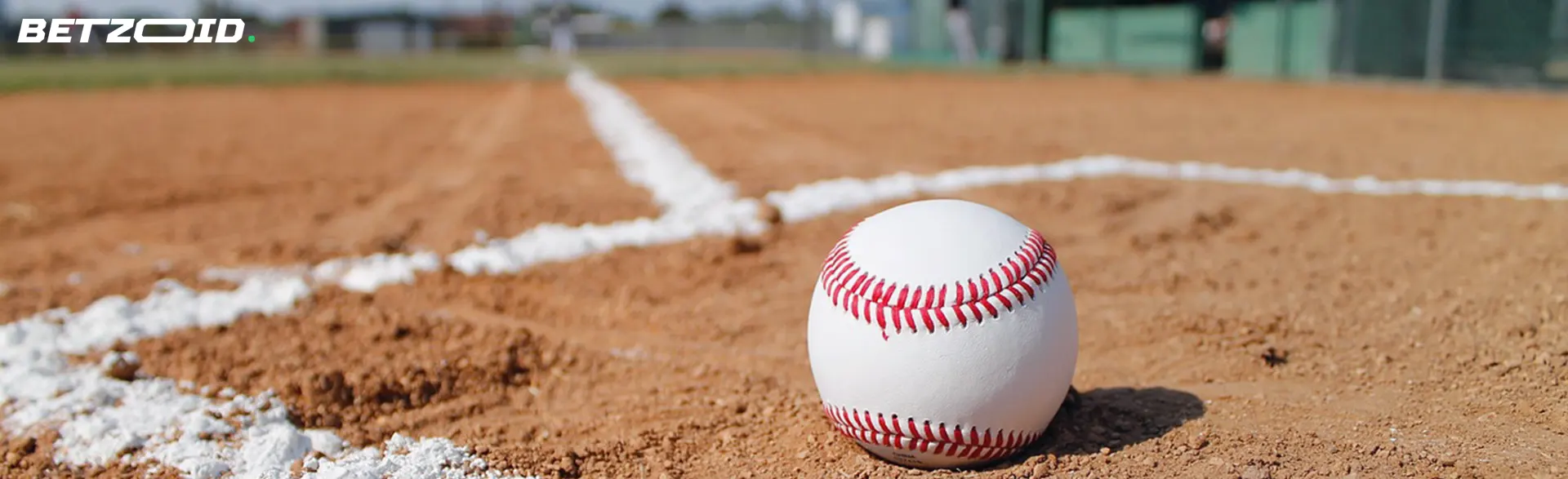 Baseball on a field, representing the strategic play of no limit betting.