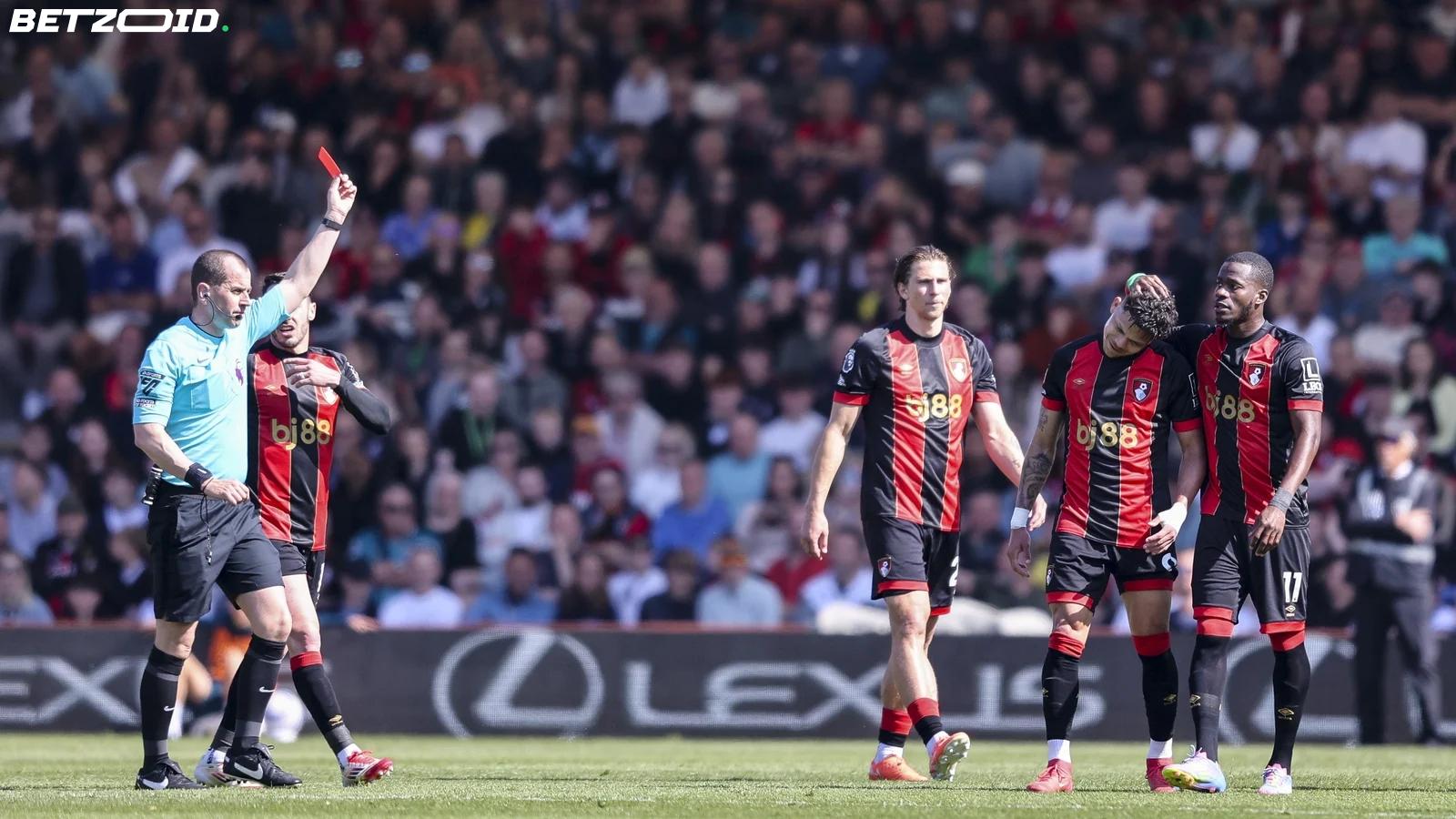 Boost for Bournemouth as Evanilson's Red Card Against Man United Overturned on Appeal.