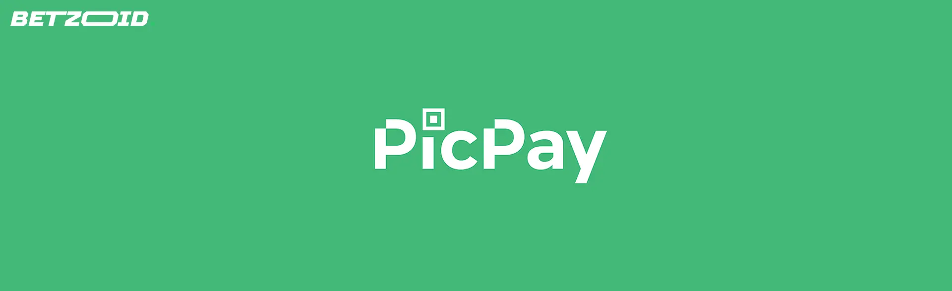 Logotipo do PicPay em fundo verde.