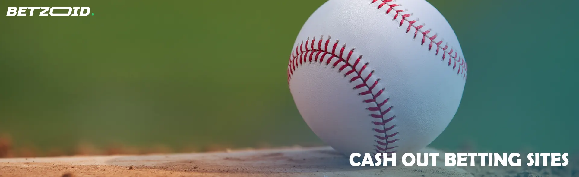 Baseball on the field.