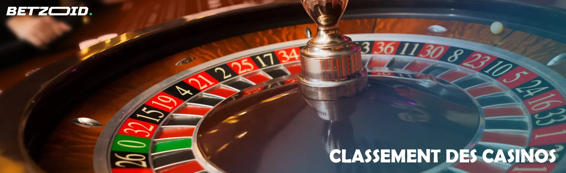 Une roue de roulette dans un casino.