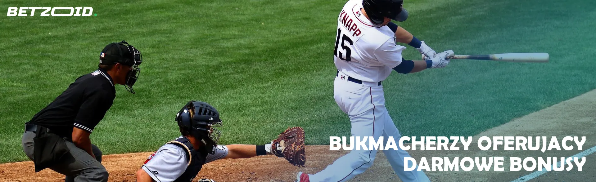 Baseballiści w akcji podczas meczu.