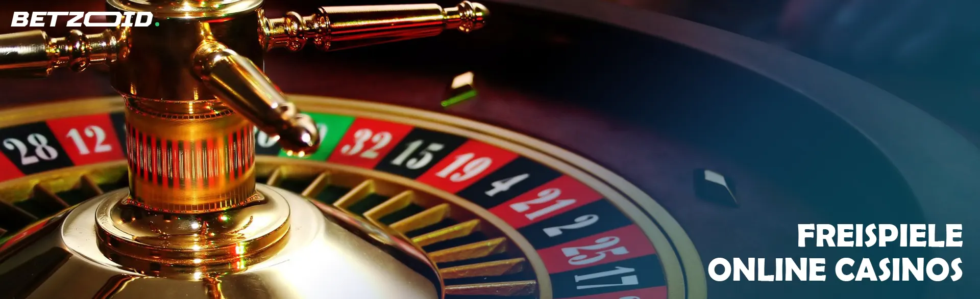 Roulette-Rad im Casino.