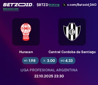 Huracan - Central Cordoba de Santiago