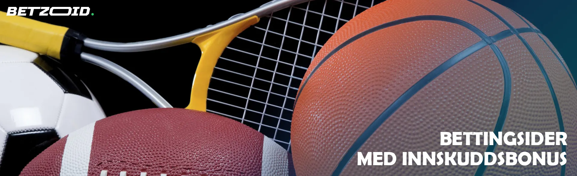 Sportsutstyr på mørk bakgrunn.