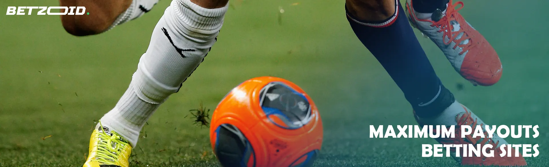 Football players fight for the ball during the game.
