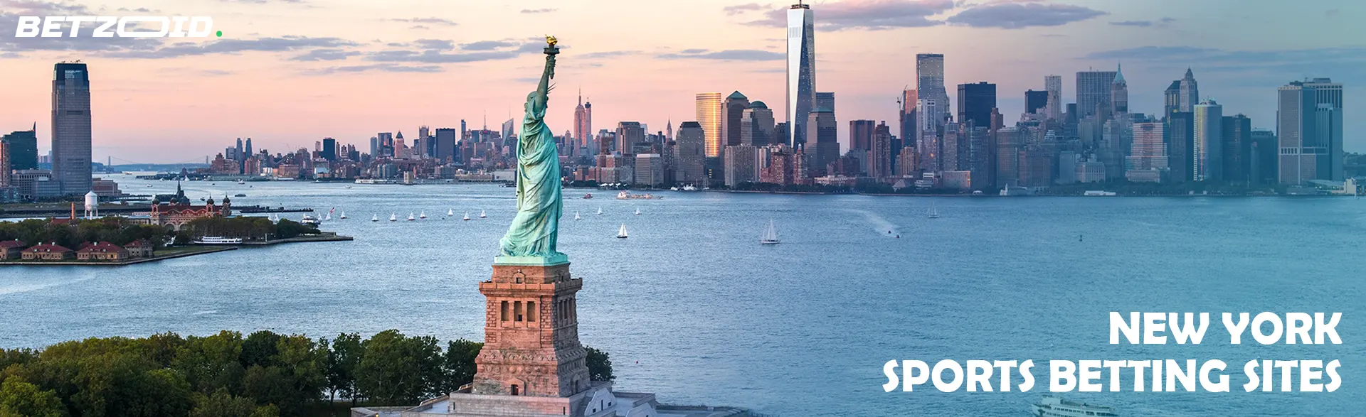 View of the city of New York.