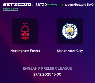 Nottingham Forest - Manchester City