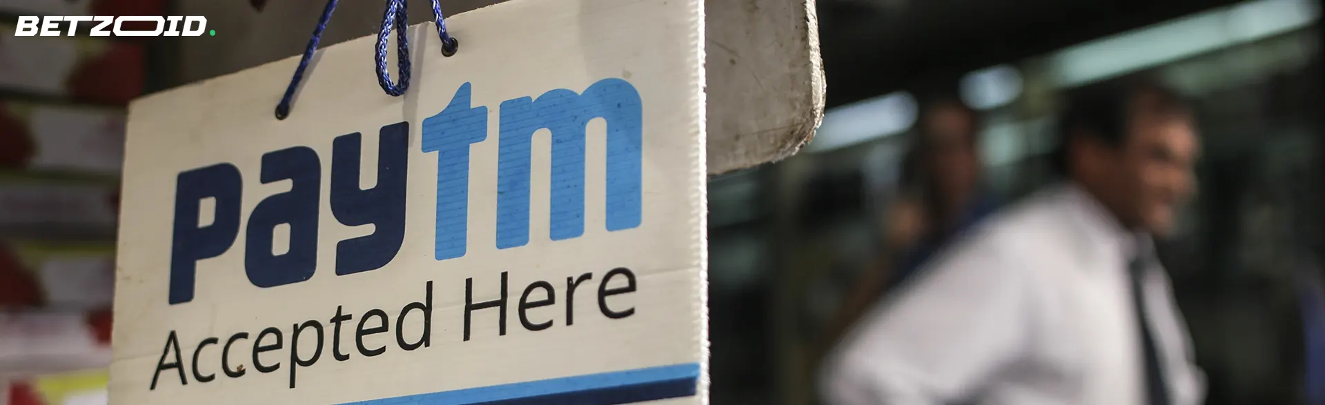 A close-up of a sign that says