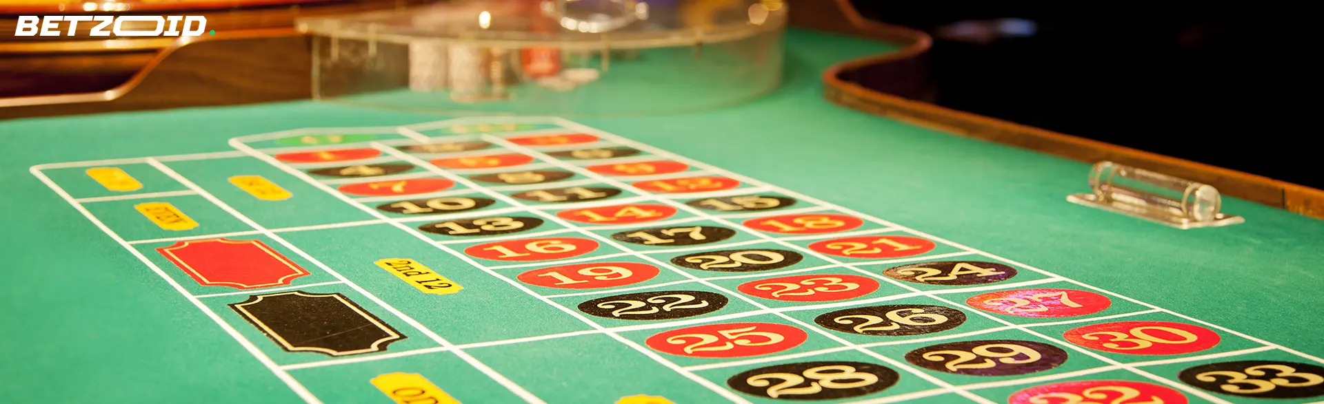 Tavolo da roulette in un casinò.