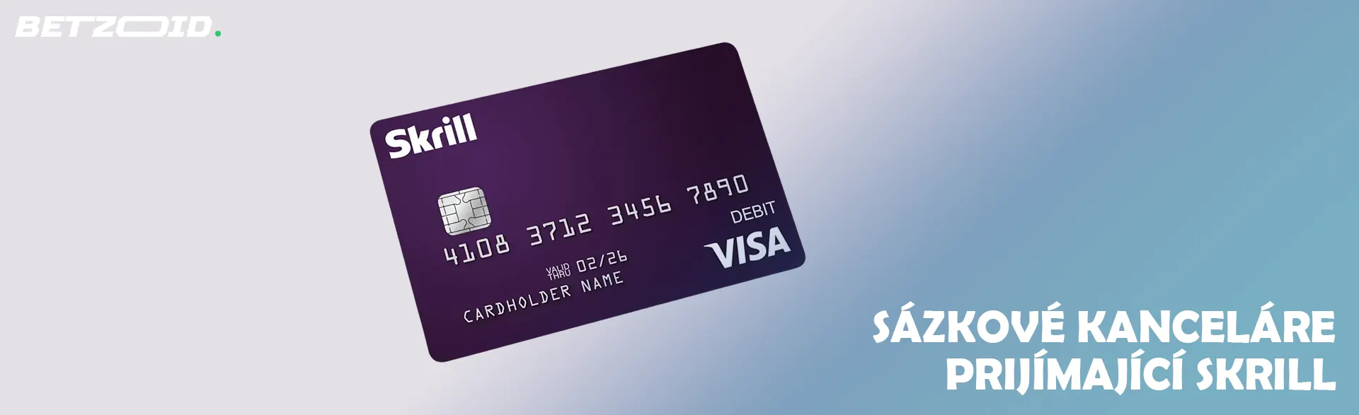 Kreditní karta Skrill.