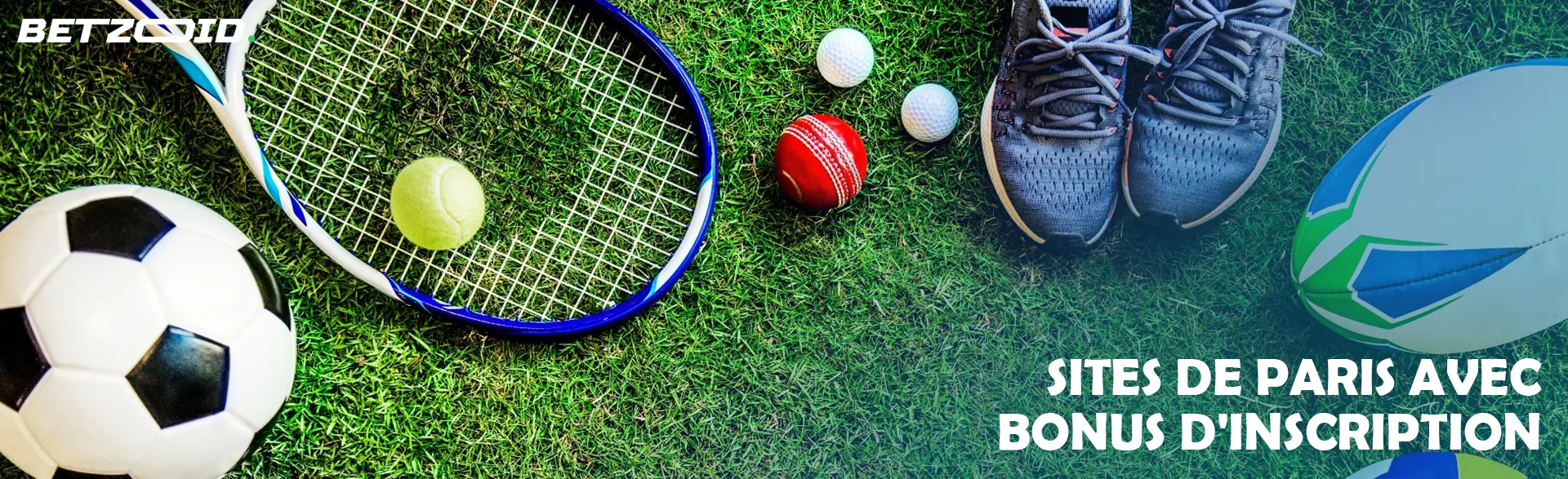 Divers outils pour le sport.