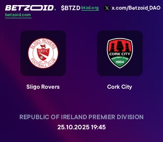 Sligo Rovers - Cork City