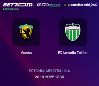 Vaprus - FC Levadia Tallinn