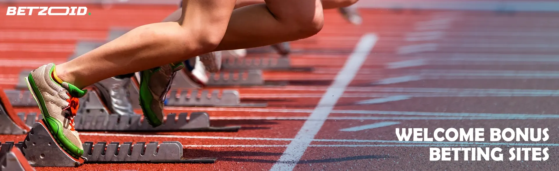 Athletes at the start of the race.
